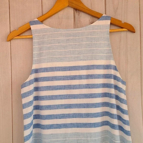 Vineyard Vines Blue and White Striped Dress - Picture 10 of 12